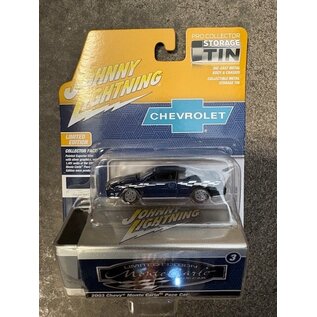 JOHNNY LIGHTNING JL 07807 2002 CHEVY MONTE CARLO PACE CAR SUPERIOR BLUE 1/64 DIE-CAST