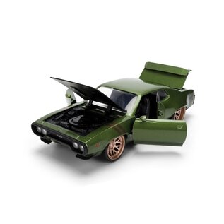 JADA TOYS JAD 36617 Jada 1/24 "BIGTIME Muscle" 1972 Plymouth GTX - Metallic Dark Green DIE-CAST