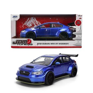 JADA TOYS JAD 37491 Jada 1/24 "JDM Tuners" 2016 Subaru WRX STI Metallic Blue DIE-CAST