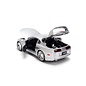 JADA TOYS JAD 37492 Jada 1/24 "JDM Tuners" 1995 Toyota Supra Metallic Silver DIE-CAST