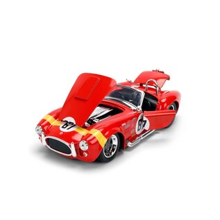 JADA TOYS JAD 36629 Jada 1/24 "BIGTIME Muscle" 1967 Shelby Cobra 427 S/C - Glossy red