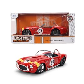 JADA TOYS JAD 36629 Jada 1/24 "BIGTIME Muscle" 1967 Shelby Cobra 427 S/C - Glossy red