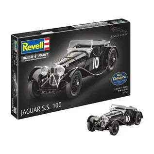 REVELL GERMANY REV 07752 JAGUAR S.S 100 1/32 PLASTIC MODEL