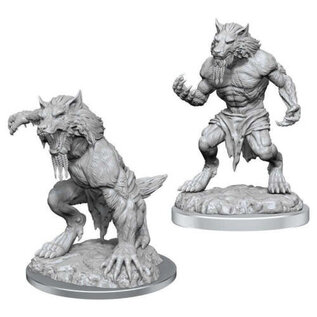 WIZKIDS WK 90557 Critical Role Unpainted Miniatures Wave 3: Fey Werewolves