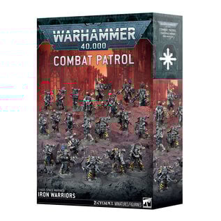 GAMES WORKSHOP WAR 99120102228 COMBAT PATROL CHAOS SPACE MARINES IRON WARRIORS