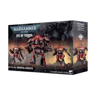 GAMES WORKSHOP WAR 99120108148 EYE OF TERROR BATTALION IMPERIAL KNIGHTS
