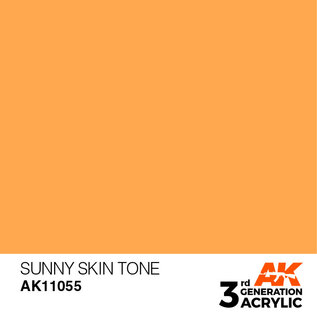 AK INTERACTIVE AK 11055 AK Interactive 3G Acrylic Sunny Skin Tone 17ml