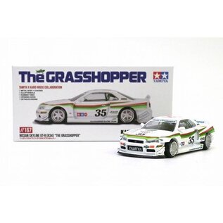 KAIDO HOUSE KHM G167 THE GRASSHOPPER NISSAN SKYLINE GT-R (R34) 1/64 DIE-CAST