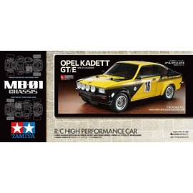 TAMIYA TAM 58729-600 OPEL KADETT GT/E MB-01 CHASSIS 1/10 (W/ESC)
