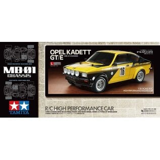TAMIYA TAM 58729-600 OPEL KADETT GT/E MB-01 CHASSIS 1/10 (W/ESC)