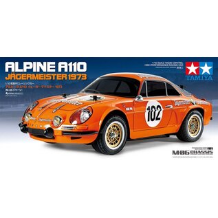 TAMIYA TAM 58708 1/10 Alpine A110 Jaegermeister 1973 M-06 chassis kit W/ESC