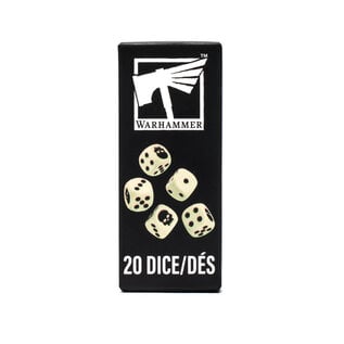 GAMES WORKSHOP WAR 99229999194 WARHAMMER DICE SET 20 DICE