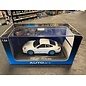 AA 28032 PORSCHE 911 GT3 RS 2004 WHITE WITH BLUE STRIPE ON TWO SIDE 1/64 DIE-CAST