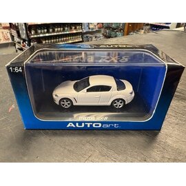 AA 20274 MAZDA RX-8 SNOW FLAKE WHITE PEARL RHD 1/64 DIE-CAST