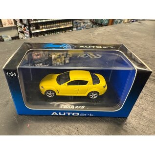 AA 20271 MAZDA RX-8 LIGHTING YELLOW RHD 1/64 DIE-CAST