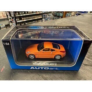 AA 20282 NISSAN FAIRLADY Z COUPE SUNSET ORANGE 1/64 DIE-CAST