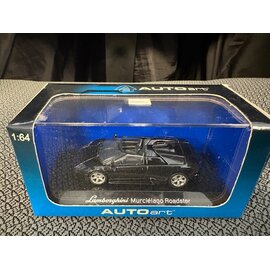 AA 20343 LAMBORGHINI MURCIELAGO ROADSTER METALLIC BLACK 1/64 DIE-CAST