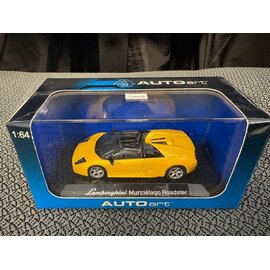 AA 20342 LAMBORGHINI MURCELAGO ROADSTER METALLIC YELLOW 1/64 DIE-CAST