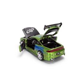 JADA TOYS JAD 36817 Jada 1/24 "Fast & Furious 25th anniversary" Brian's Mitsubishi Eclipse - Color Brush Finish