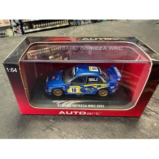 AA 28001 SUBARU IMPREZA RACING CAR 2002 T.MAKINEN/LINDSTROM #10 (RALLY MONTE CARLO) 164 DIE-CAST