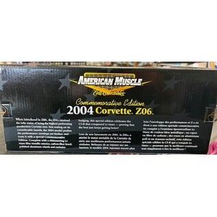 ERT 33721 2004 CORVETTE Z06 COMMEMORATIVE EDITION 1/18 DIE-CAST