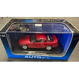 AA 20302 FORD MUSTANG GT 2005 (2004 AUTO SHOW VERSION) RED FIRE 1/64 DIE-CAST