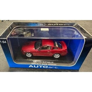 AA 20302 FORD MUSTANG GT 2005 (2004 AUTO SHOW VERSION) RED FIRE 1/64 DIE-CAST