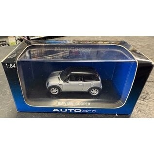 AA 20021 BMW MINI COOPER SILVER 1/64 DIE-CAST