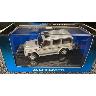 AA 56111 MERCEDES BENZ G-WAGON LWB 80'S-90'S SILVER 1/43 DIE-CAST