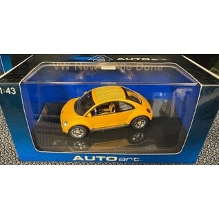 AA 59711 VW NEW BEETLE DUNE YELLOW 1/43 DIE-CAST