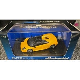 AA 54551 LAMBORGHINI MURCIELAGO CONCEPT CAR METALLIC YELLOW 1/43 DIE-CAST
