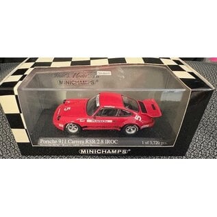 MINICHAMPS MIN 400-736305 PORSCHE 911 CARRERA RSR 2.8 IROC RIVERSIDE IROC 1 1973 D.PEARSON 1/43 DIE-CAST