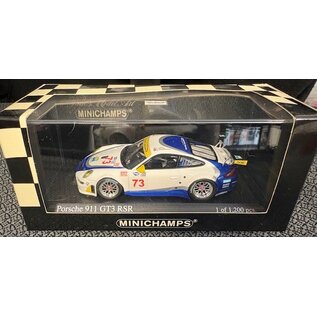 MINICHAMPS MIN 400-076473 PORSCHE 911 GT3 RSR TAFEL/JAMES/FARNBACHER 12h SEBRING 2007 1/43 DIE-CAST