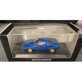 MINICHAMPS MIN 400-125026 LANCIA STRATOS 1974 BLUE 1/43 DIE-CAST