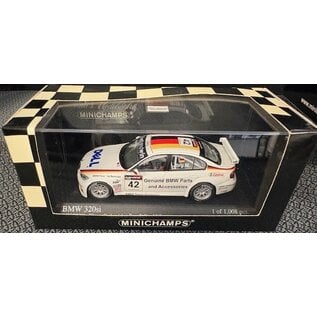 MINICHAMPS MIN 400-062642 BMW 320si BMW TEAM GERMANY WTCC OSCHERSL. '06 HEAT WINNER J MULLER 1/43 DIE-CAST