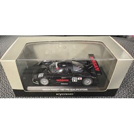 KYOSHO KYO 03331A NISSAN R390GT1 #21 1997 LE MANS 24h PRE-QUALIFICATIONS 1/43 DIE-CAST