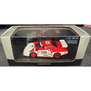 KYOSHO KYO 03141F LANCIA STRATOS TURBO GROUP 5 SILHOUETTE RACER #599 1/43 DIE-CAST