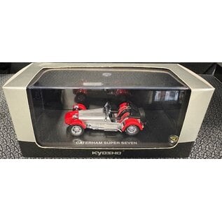 KYOSHO KYO 03155R CATERHAM SUPER SEVEN RED 1/43 DIE-CAST