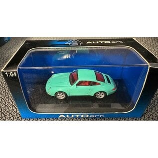 AA 20121 PORSCHE 993 COUPE MINT GREEN 1/64 DIE-CAST