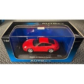 AA 20591 PORSCHE 911 (997) CARRERA S RED 1/64 DIE-CAST