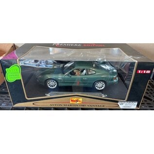 MAISTO MAI 36880 ASTON MARTIN DB7 VANTAGE GREEN 1/18 DIE-CAST