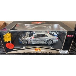 MAISTO MAI 38888-1 MERCEDES-BENZ CLK-DTM 2001 1/18 DIE-CAST