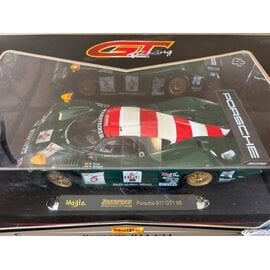 MAISTO MAI 38873 PORSCHE 911 GT1 98 ZAKSPEED RACING 1/18 DIE-CAST