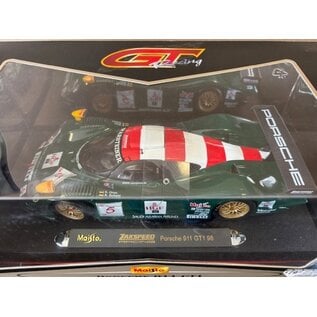 MAISTO MAI 38873 PORSCHE 911 GT1 98 ZAKSPEED RACING 1/18 DIE-CAST