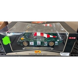 MAISTO MAI 38873 PORSCHE 911 GT1 98 ZAKSPEED RACING 1/18 DIE-CAST