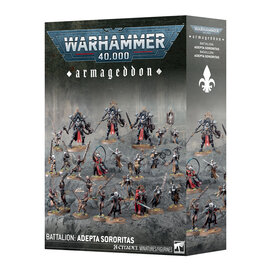 GAMES WORKSHOP WAR 99120108120 ARMAGEDDON BATTALION: ADEPTA SORORITAS