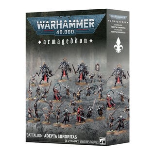 GAMES WORKSHOP WAR 99120108120 ARMAGEDDON BATTALION: ADEPTA SORORITAS