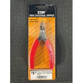 YTH YTH-101 MINI DIAGONAL NIPPER 110mm STAINLESS STEEL
