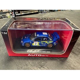 AA 28021 SUBARU IMPREZA WRC 2003 P.SOLBERG/P.MILLS #7 (RALLY OF MONTE CARLO) 1/64 DIE-CAST