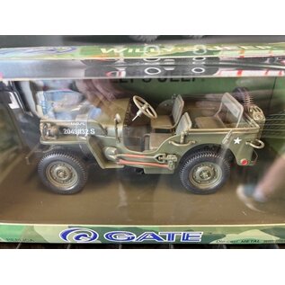 GATE GAT 01061 Willy's jeep 1/18 Army green